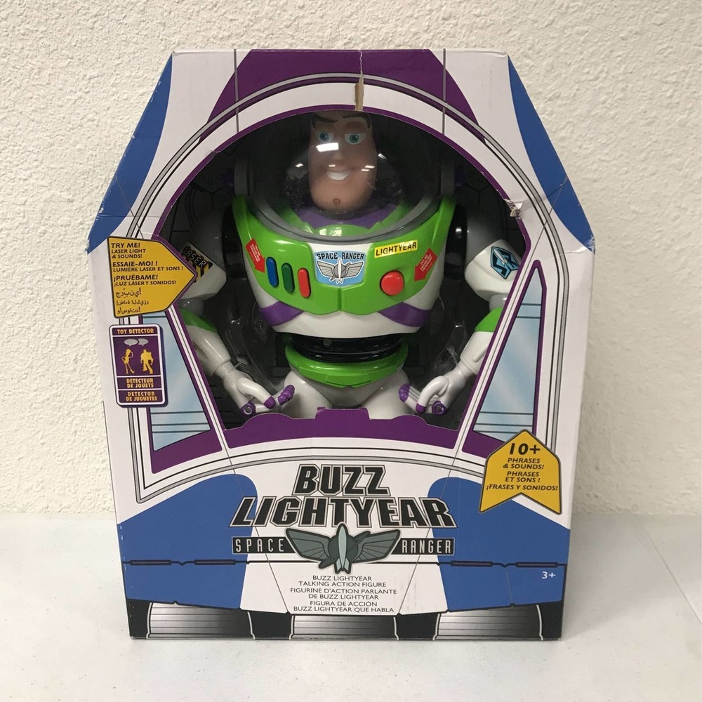 Disney Advanced Talking Buzz Lightyear Action Figure 12" - Picture 4 of 5